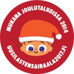 Mukana joulutalkoissa 2014, Uusilastensairaala2017.fi